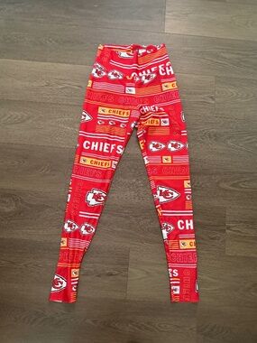 🏈❤️ Kansas City Chiefs Zubaz Column Leggings ❤️🏈